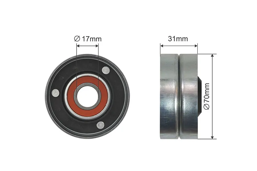 This part match OEM code: 077 903 133 F