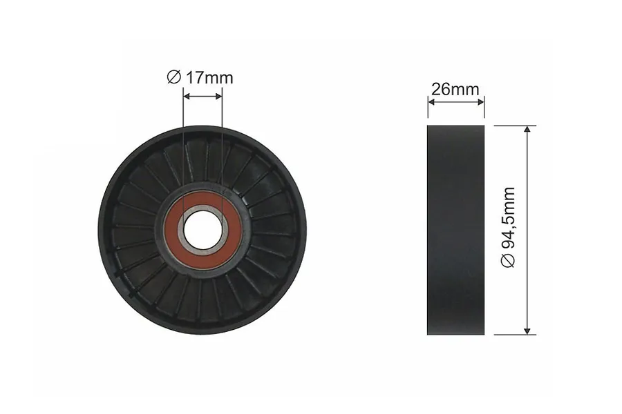 This part match OEM code: 1122000870