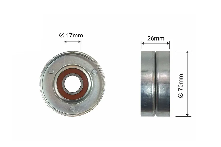 This part match OEM code: 6204661