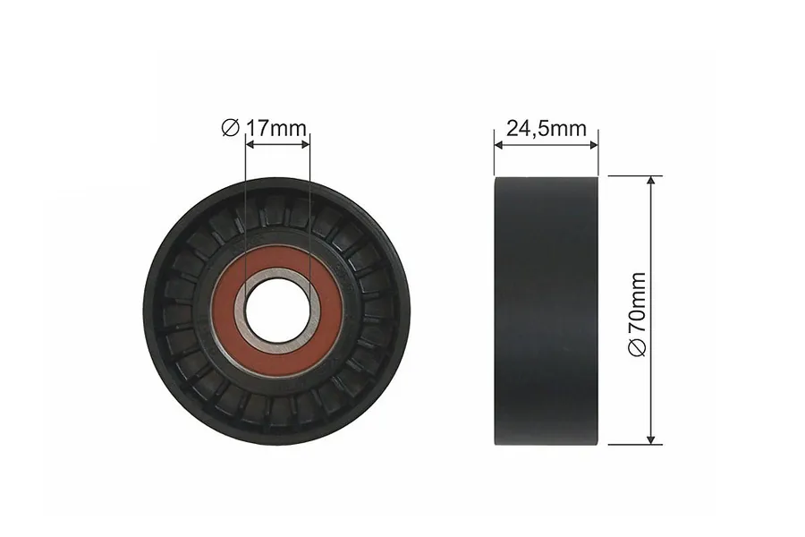 This part match OEM code: 1662047010